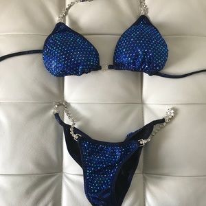 Elite Angel Competition Bikini Royal Blue Suit